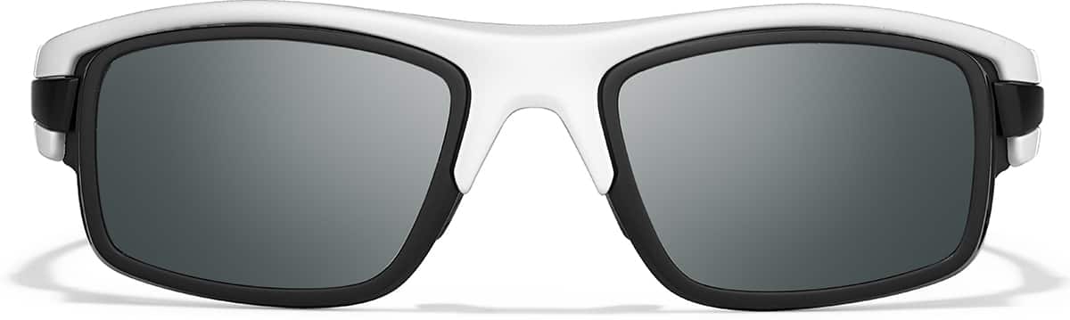 Front view of Zunnies - Wrap-Around Sunglasses 1011321 in Black