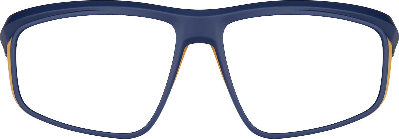 Front view of Zunnies -Wrap-Around Sports Sunglasses 1012816 in Blue