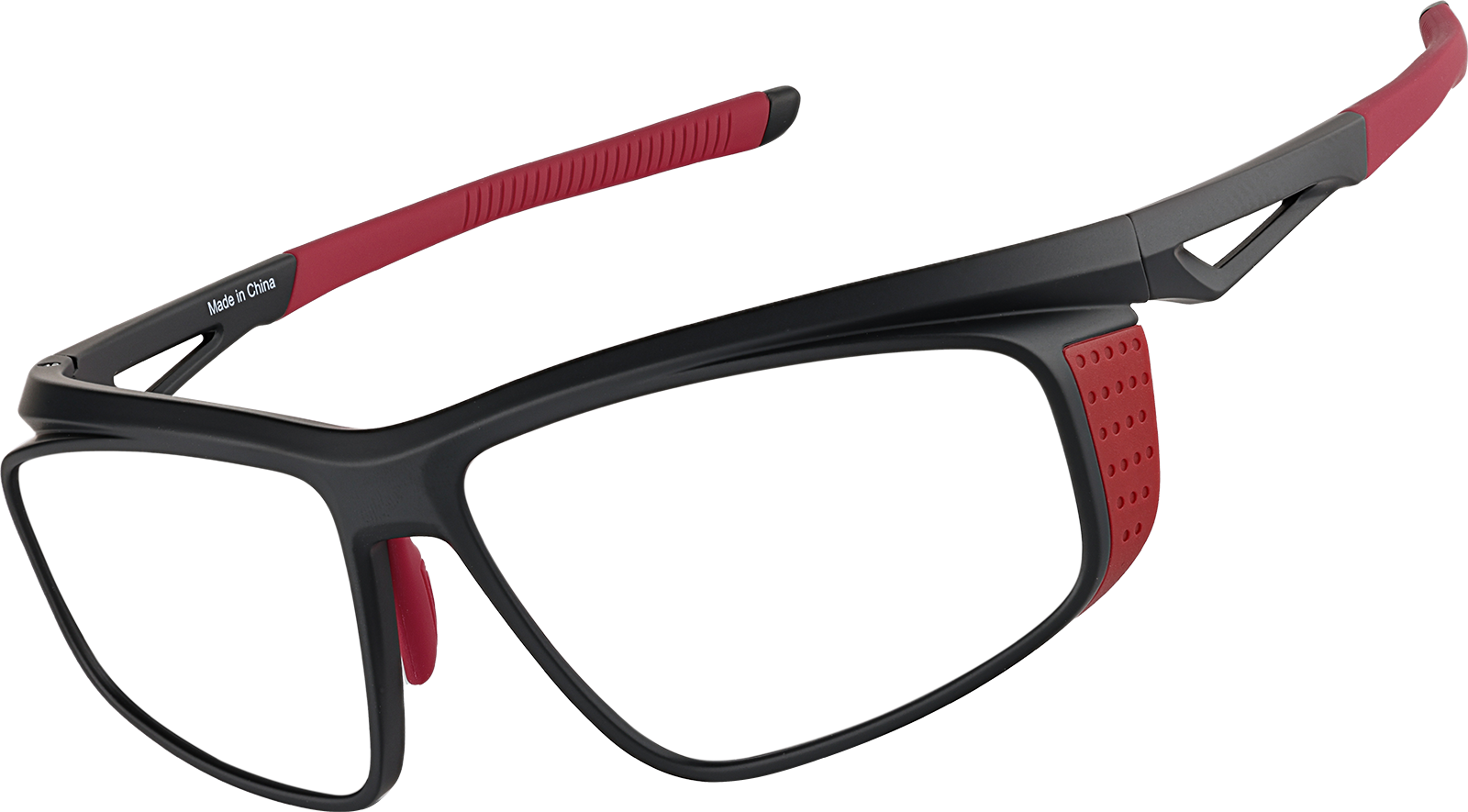 Angle view of Zunnies -Wrap-Around Sports Sunglasses 1012821 in Black