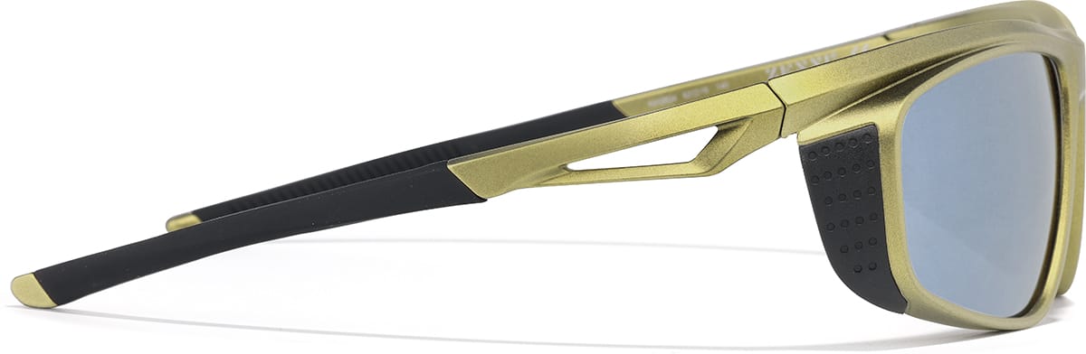 Side view of Zunnies -Wrap-Around Sports Sunglasses 1012824 in Green Gold