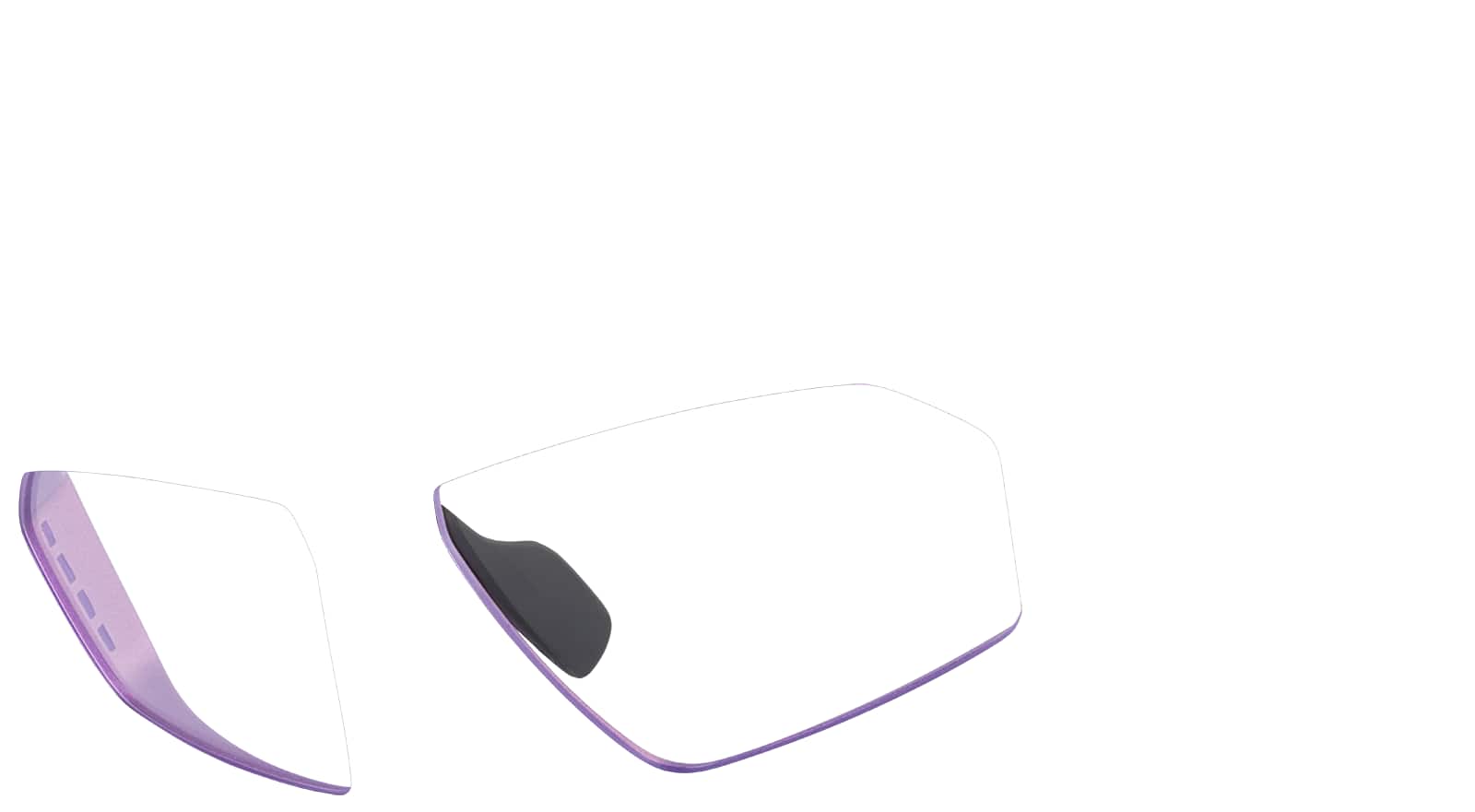 Angle view of Zunnies -Wrap-Around Sports Sunglasses 1013017 in Purple