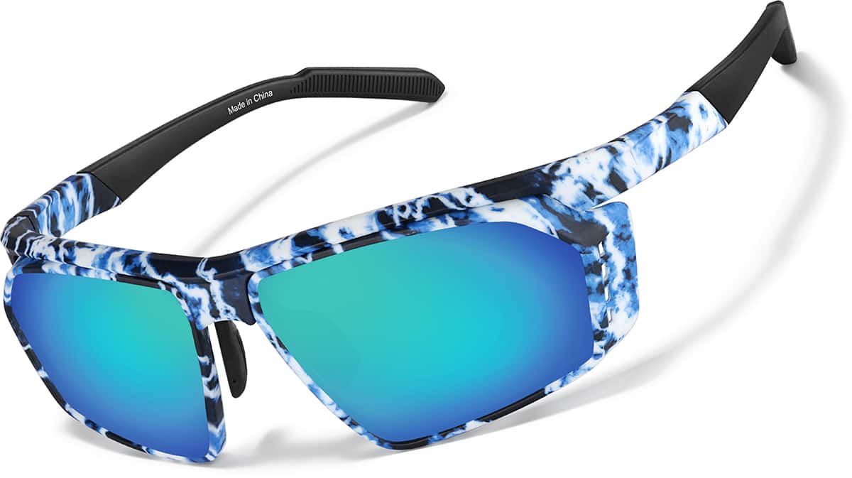 Zunnies -Wrap-Around Sports Sunglasses model image
