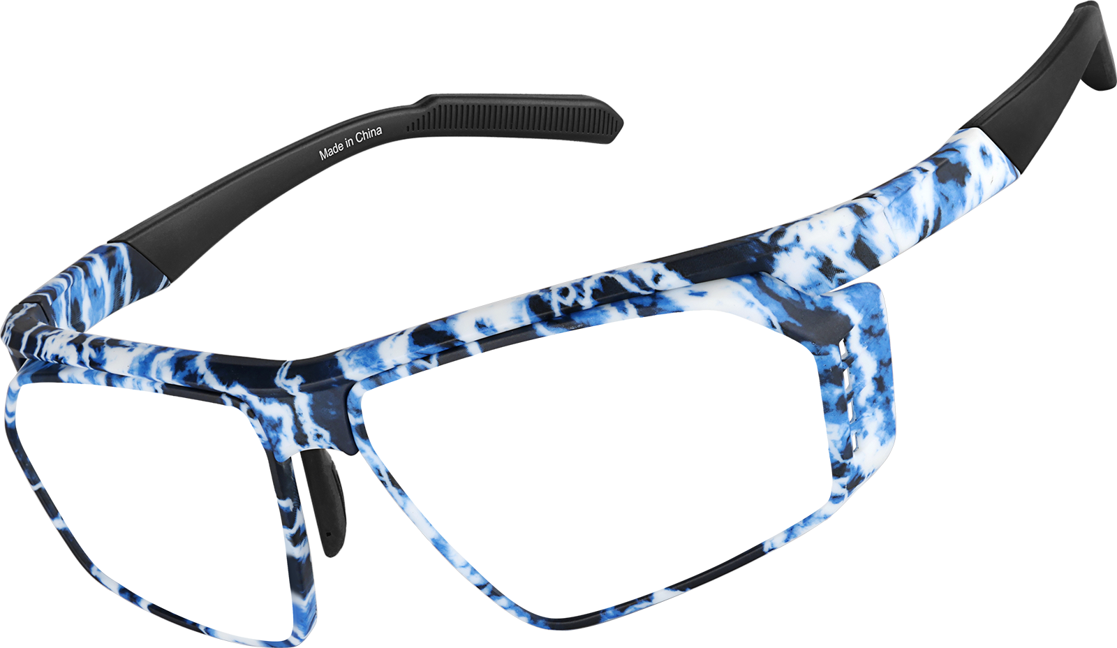 Angle view of Zunnies -Wrap-Around Sports Sunglasses 1013041 in Pattern