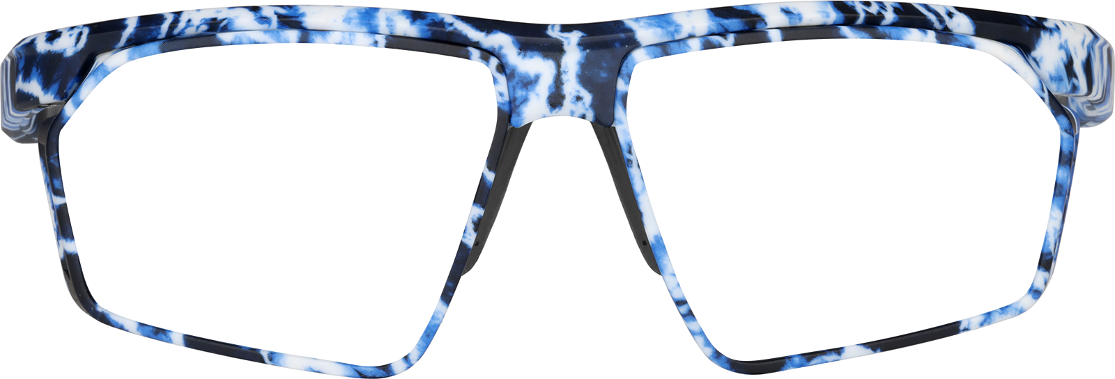 Front view of Zunnies -Wrap-Around Sports Sunglasses 1013041 in Pattern
