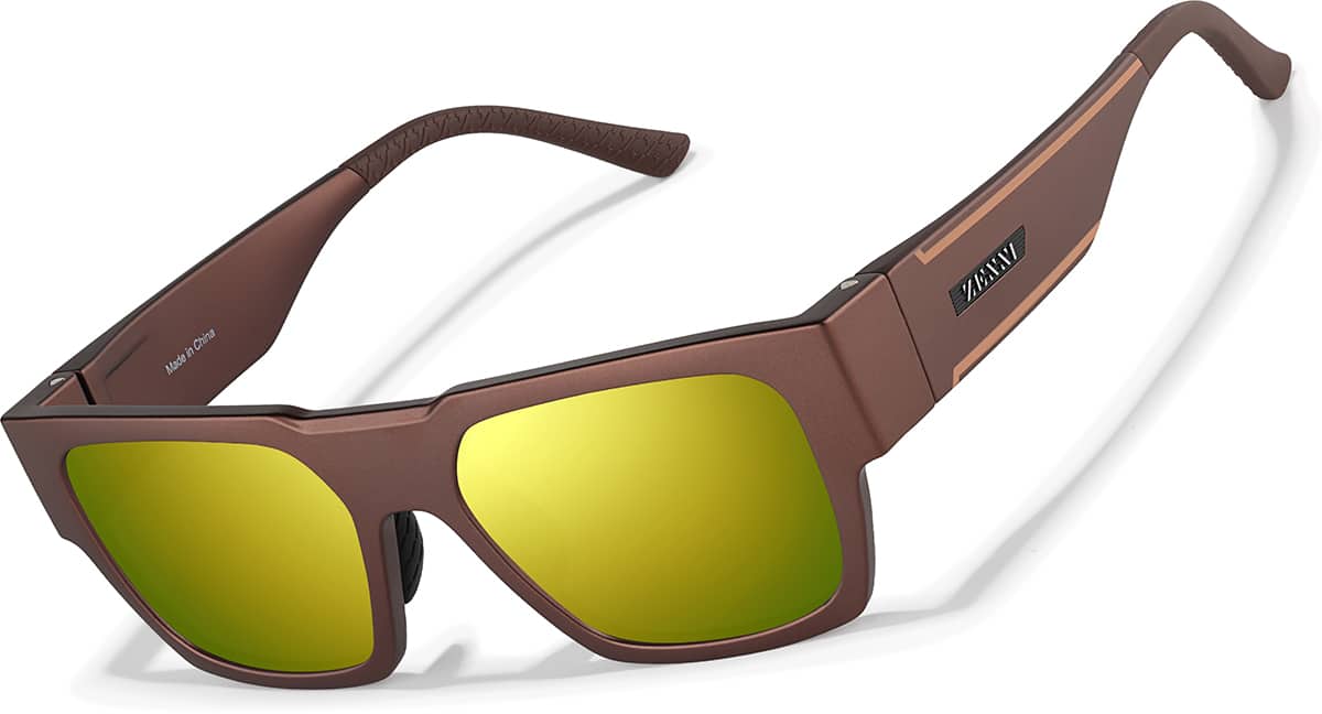 Zunnies - Rectangle Sunglasses model image