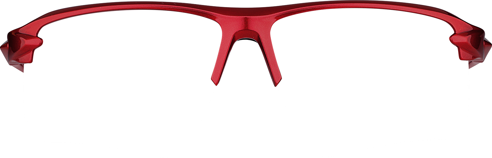 Front view of Zunnies - Wrap-Around Sunglasses 1013418 in Red