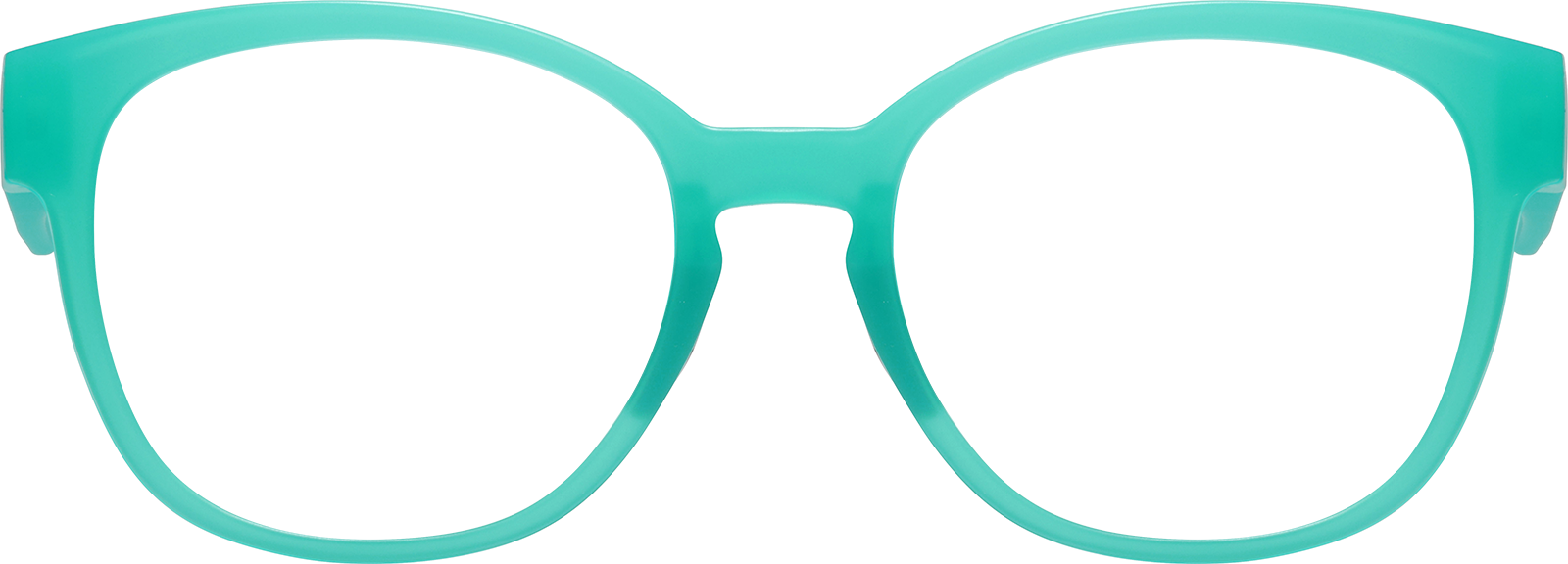 Front view of Zunnies - Square Sports Sunglasses 1013524 in Teal