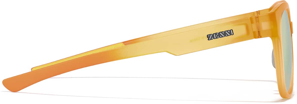 Side view of Zunnies - Lentes de Sol deportivos 1013542 in Naranja