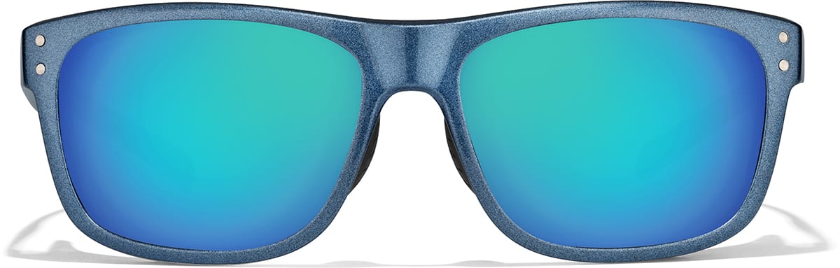 Front view of Zunnies - Square Sports Sunglasses 1013716 in Blue