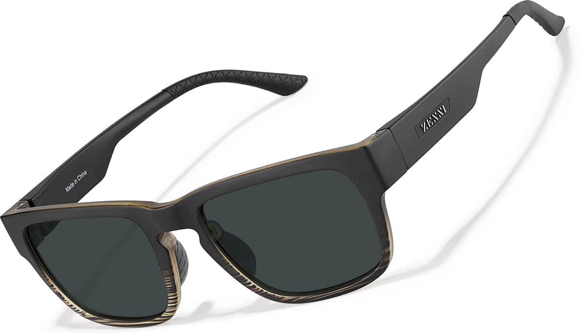 Zunnies - Rectangle Sports Sunglasses model image