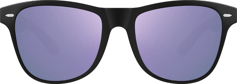 Black Figueroa Square Sunglasses