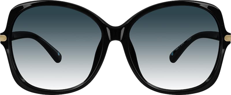 Black Premium Square Sunglasses