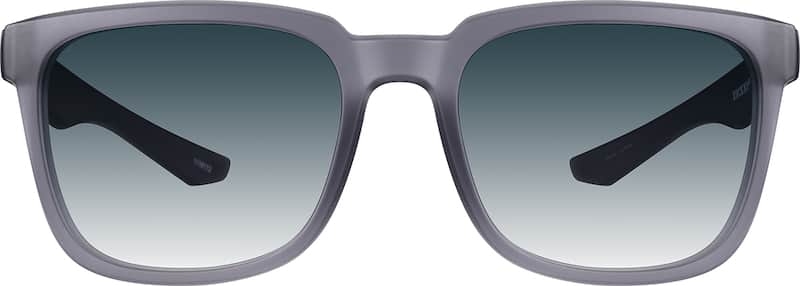 Dark Gray Premium Square Sunglasses