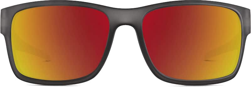 Gray Premium Rectangle Sunglasses