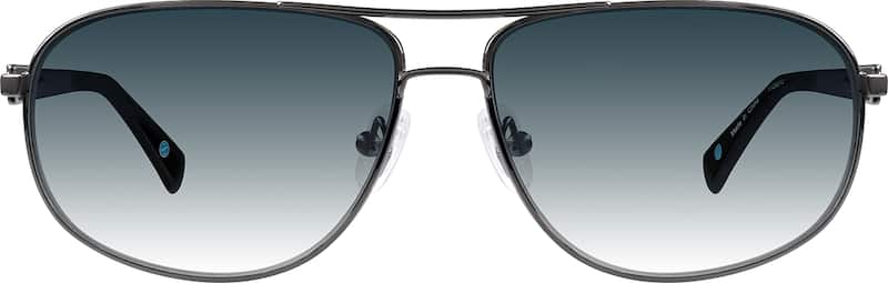 Gray Premium Aviator Sunglasses