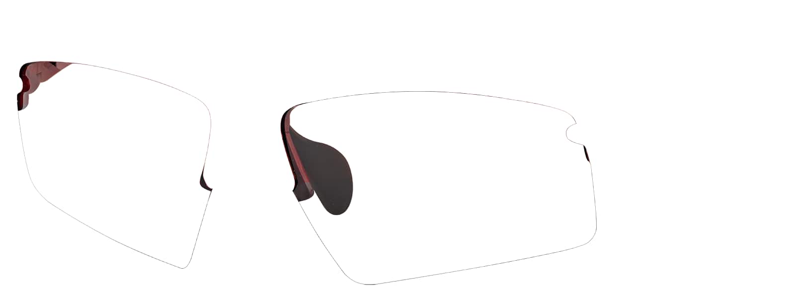 Angle view of Zunnies - Wrap-Around Sports Sunglasses 1143118 in Red
