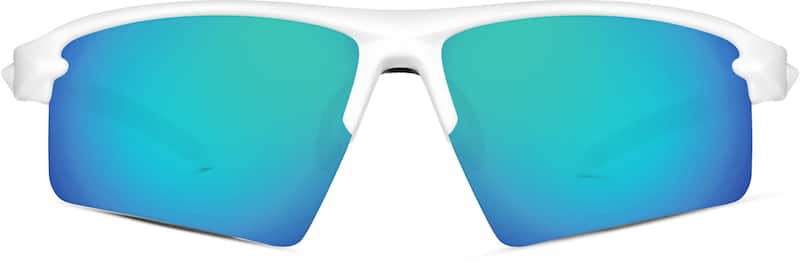 White Premium Rectangle Sunglasses