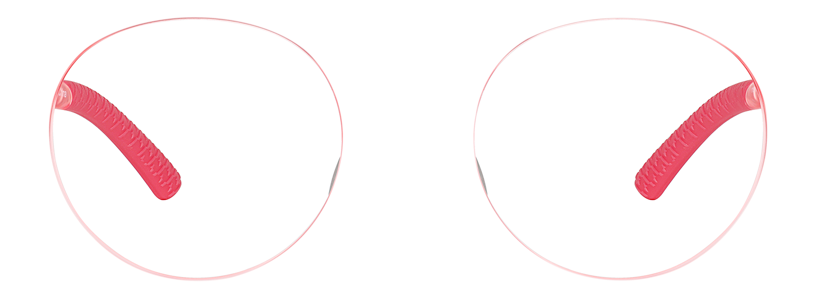 Front view of Zunnies - Round Sunglasses 119519 in Pink