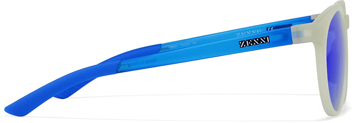 Side view of Zunnies - Round Sunglasses 119534 in Green