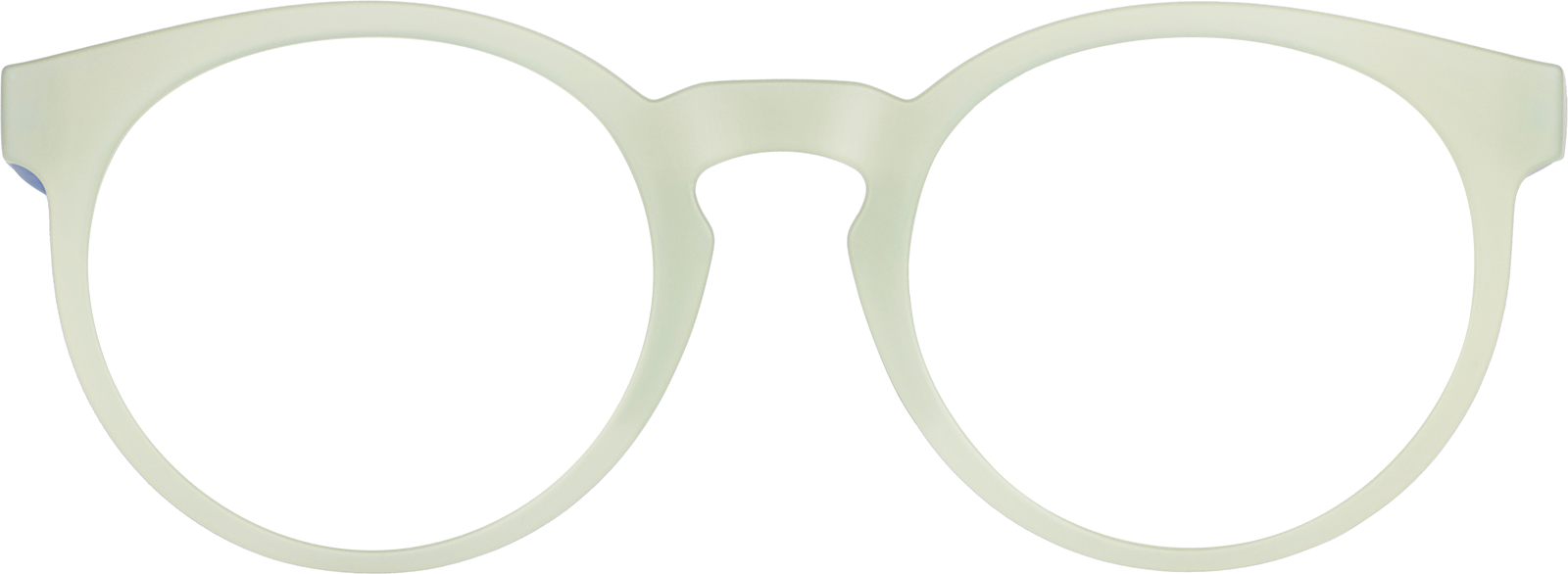 Front view of Zunnies - Round Sunglasses 119534 in Green