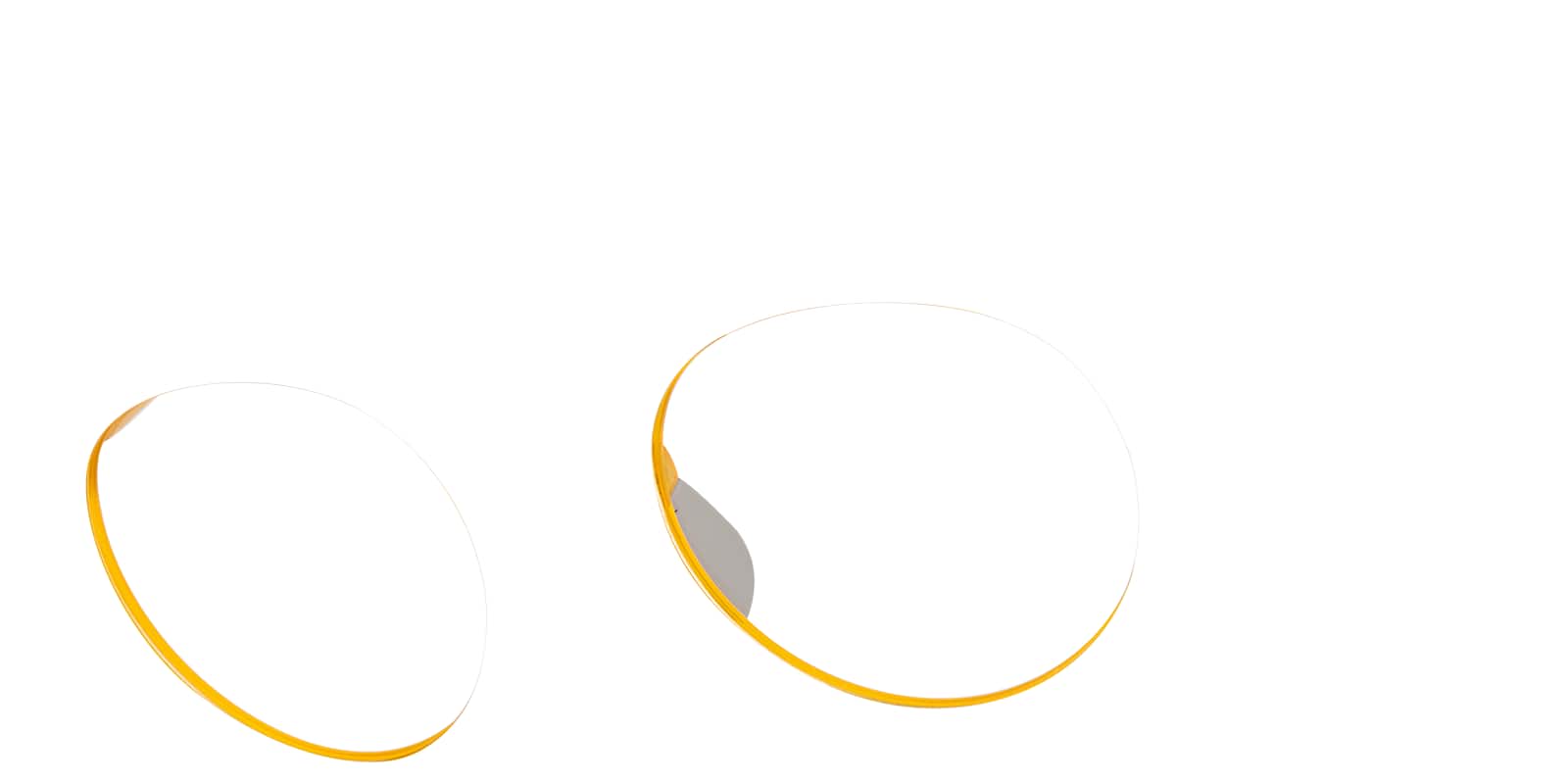 Angle view of Zunnies - Round Sunglasses 119542 in Orange