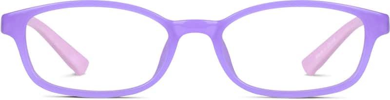 Purple Kids’ Rectangle Glasses