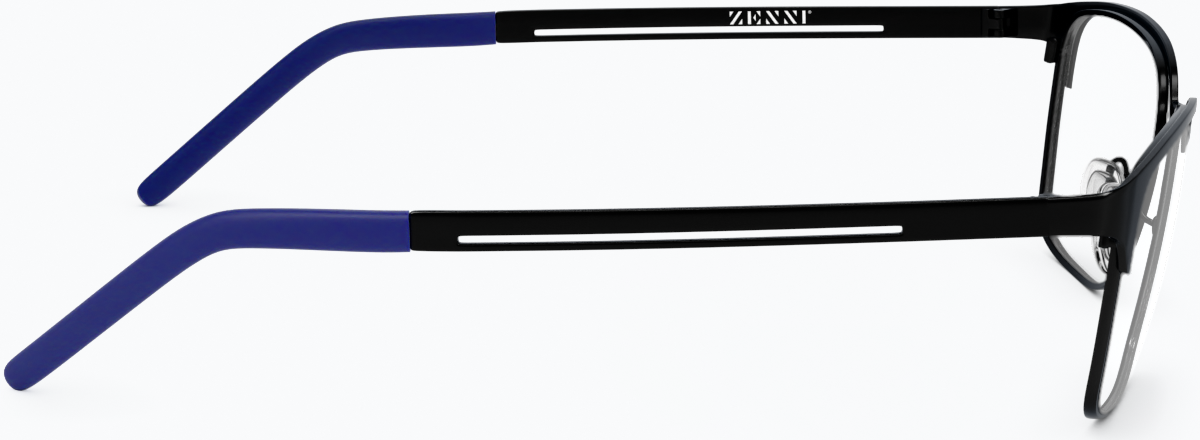 Side view of Browline Glasses 169921 in Black