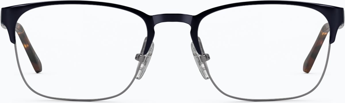 Front view of Browline Glasses 1910721 in Black