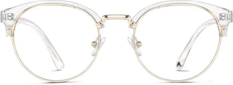 Clear Browline Glasses
