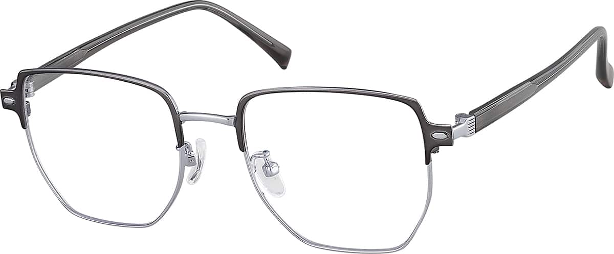Angle view of Anteojos Browline 1914912 in Gris