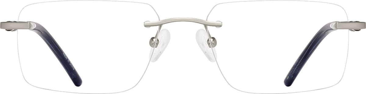 Front view of Stylish Twist 1916011 in Silver