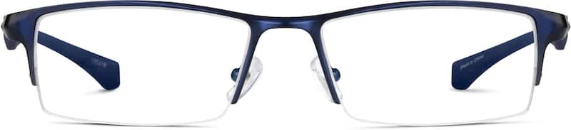 Blue Rectangle Glasses