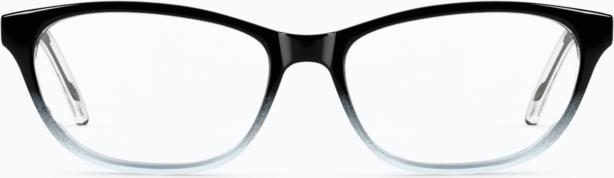 Front view of Oval Glasses 2017016 in Sky