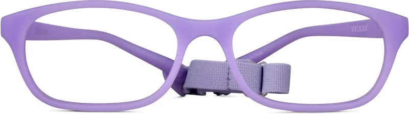 Purple Kids’ Flexible Rectangle Glasses