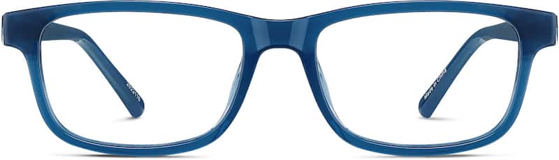 Blue Kids’ Rectangle Glasses