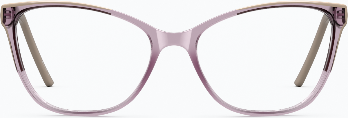 Front view of Cat-Eye Glasses 2033612 in Grey