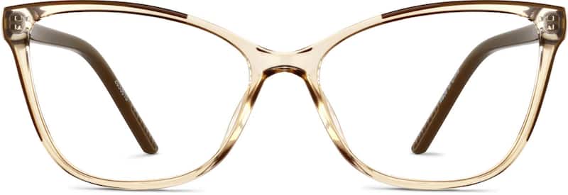 Brown Cat-Eye Glasses
