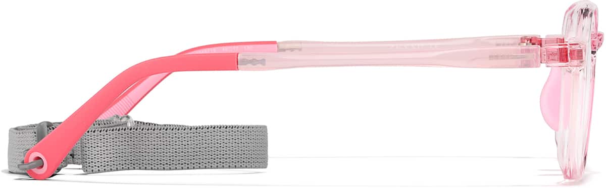 Side view of Round Glasses 2048719 in Pink