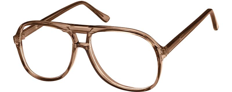Angle view of Aviator Glasses 227212 in Gray
