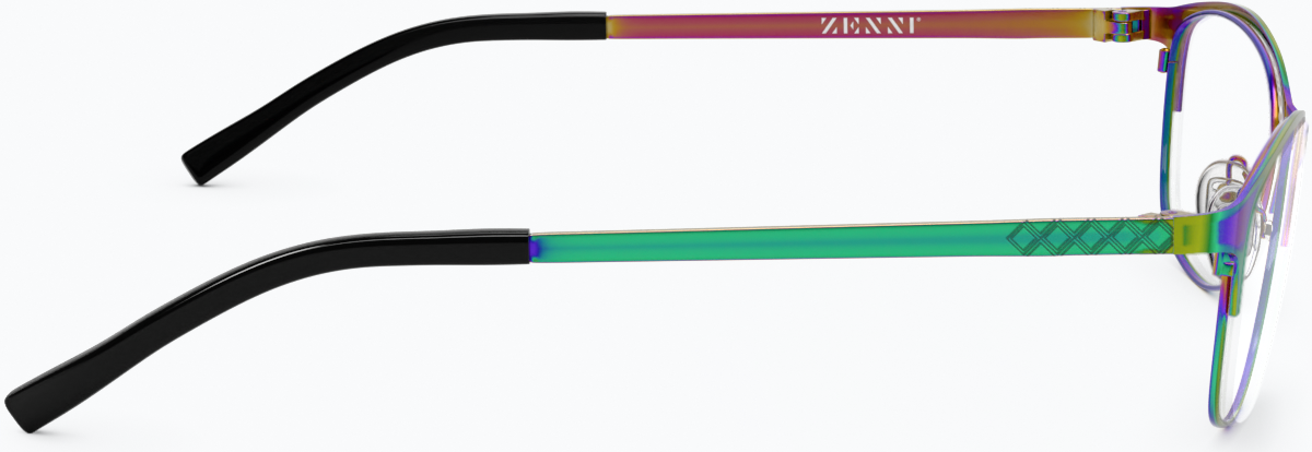 Side view of Browline Glasses 3212329 in Multicolor