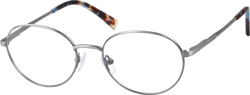 Angle view of Anteojos redondos 324111 in Plata