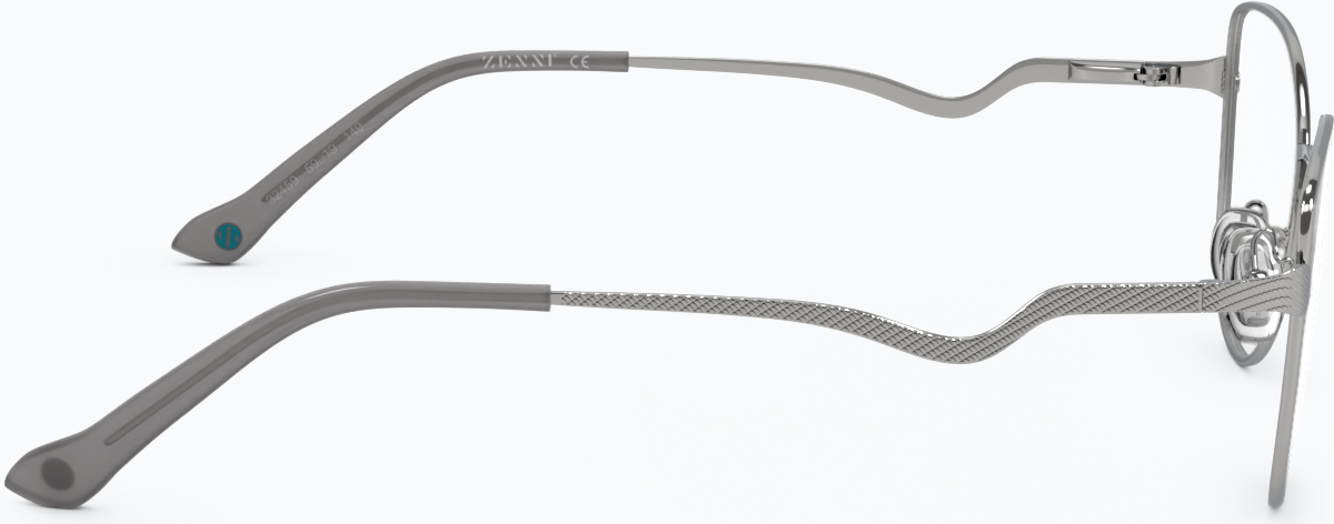 Side view of Serpent Sage Glasses 3245911 in Silver