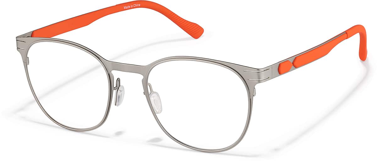 Angle view of Active Round Glasses 3247012 in Gray