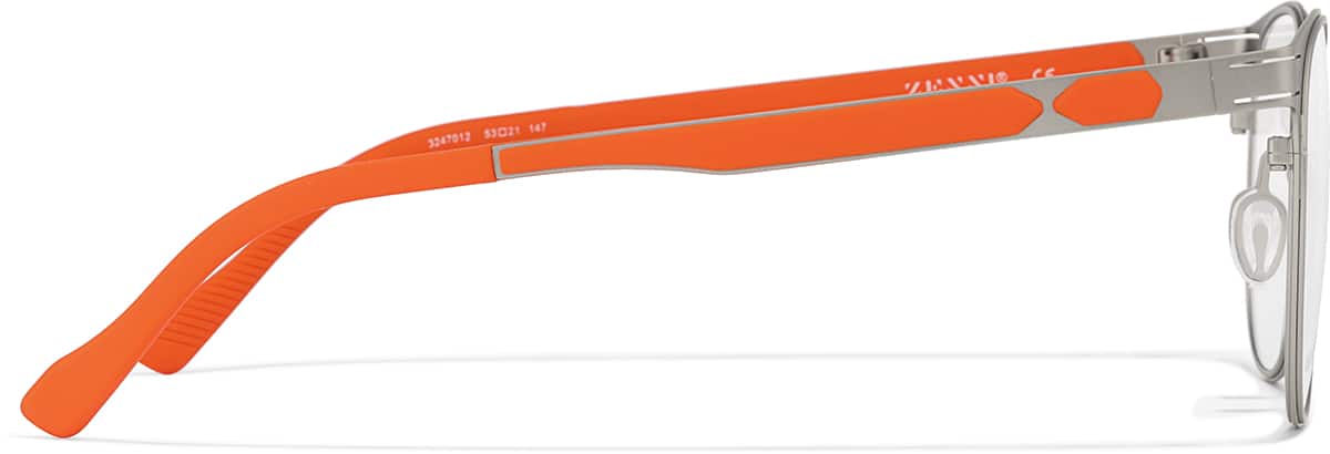 Side view of Active Round Glasses 3247012 in Gray