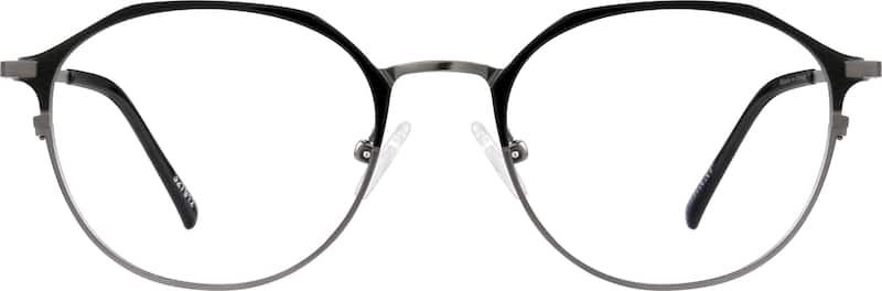 Graphite Ocotillo Round Glasses