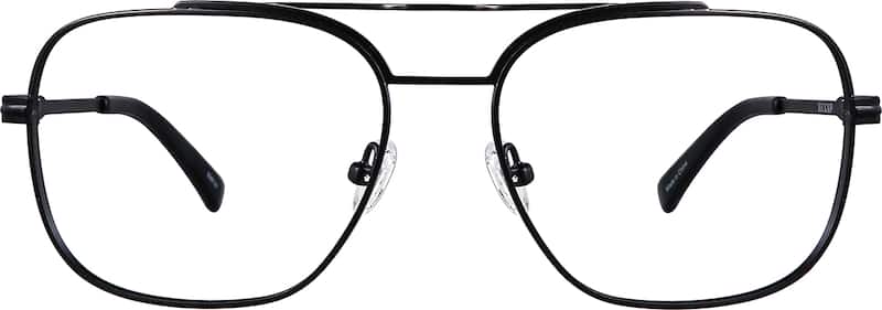 Black Yucca Aviator Glasses