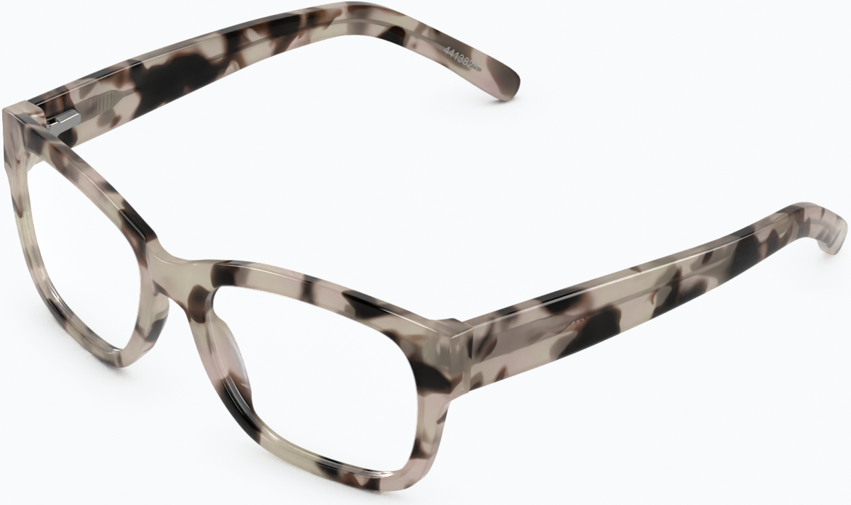 Angle view of Alamere Glasses 4413825 in Ivory Tortoiseshell