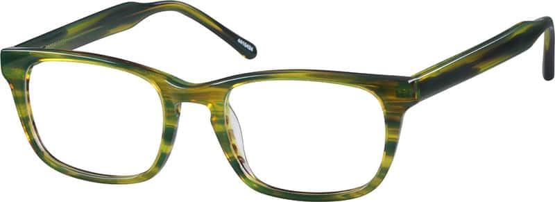 Angle view of Inverness Eyeglasses 4415424 in Green