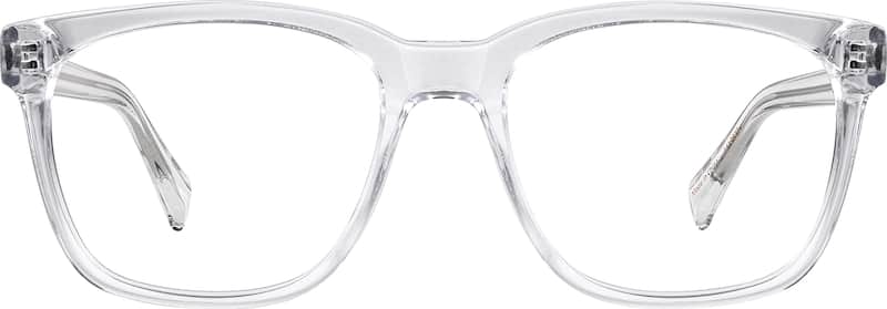 Clear Fuller Square Eyeglasses