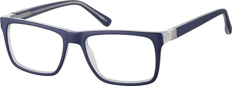 Angle view of Anteojos rectangulares 4422916 in Azul